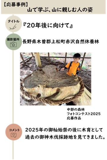 写真 山で学ぶ、山に親しむ人の姿