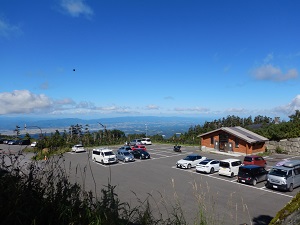 十勝岳温泉駐車場