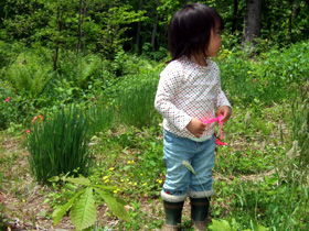 2歳の子どももお手伝い