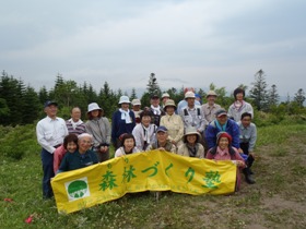 作業終了後の記念撮影