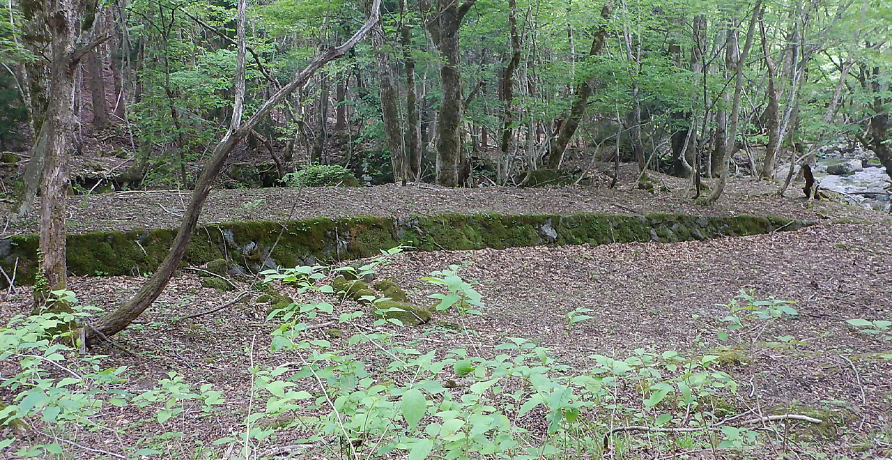 森林鉄道遺構