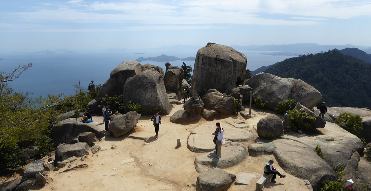 弥山からの絶景