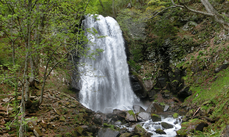 名瀑  小野川不動滝