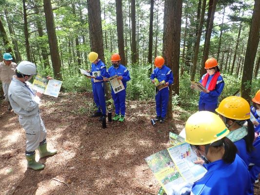 中学生への防災講座