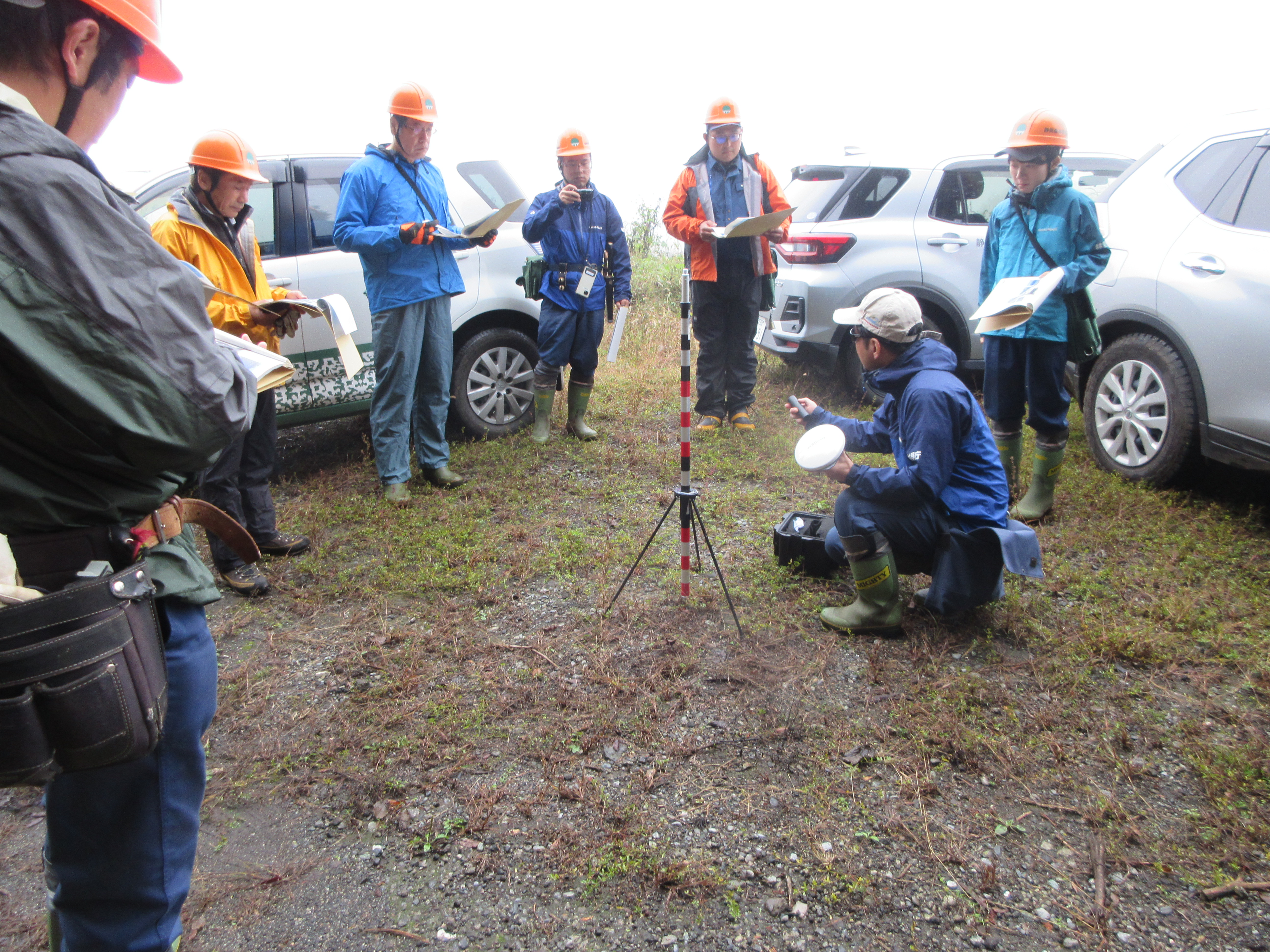 GNSS測量機の取扱いに関する説明