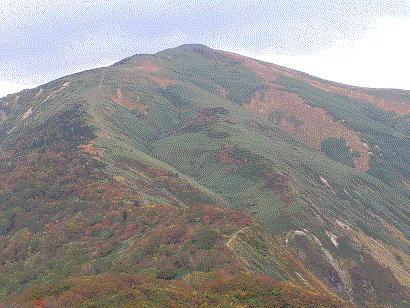 秋の平標山