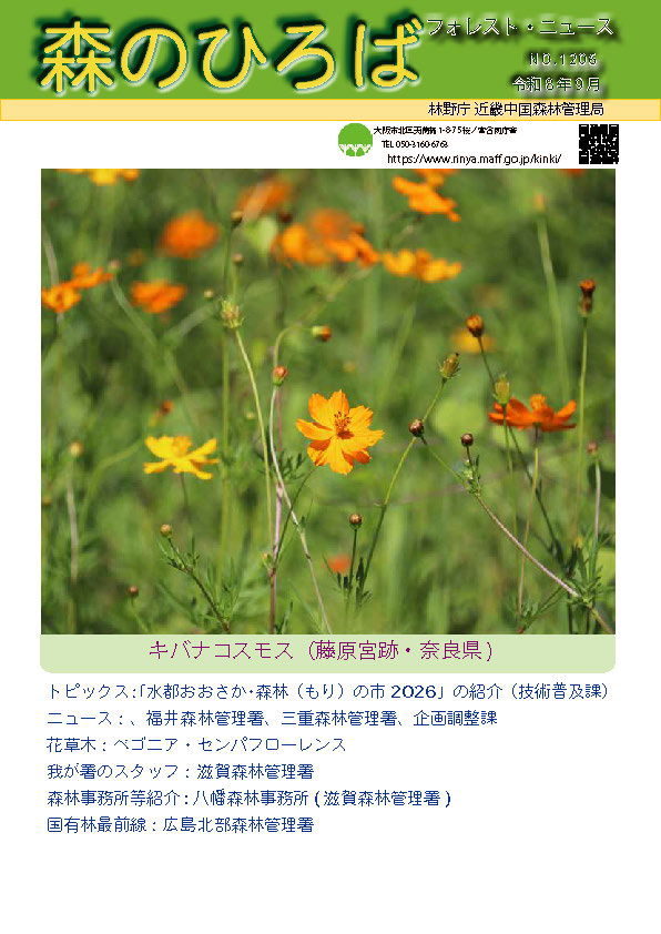 森のひろは9月号