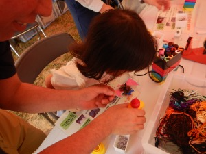 オーナメント作りのようす4