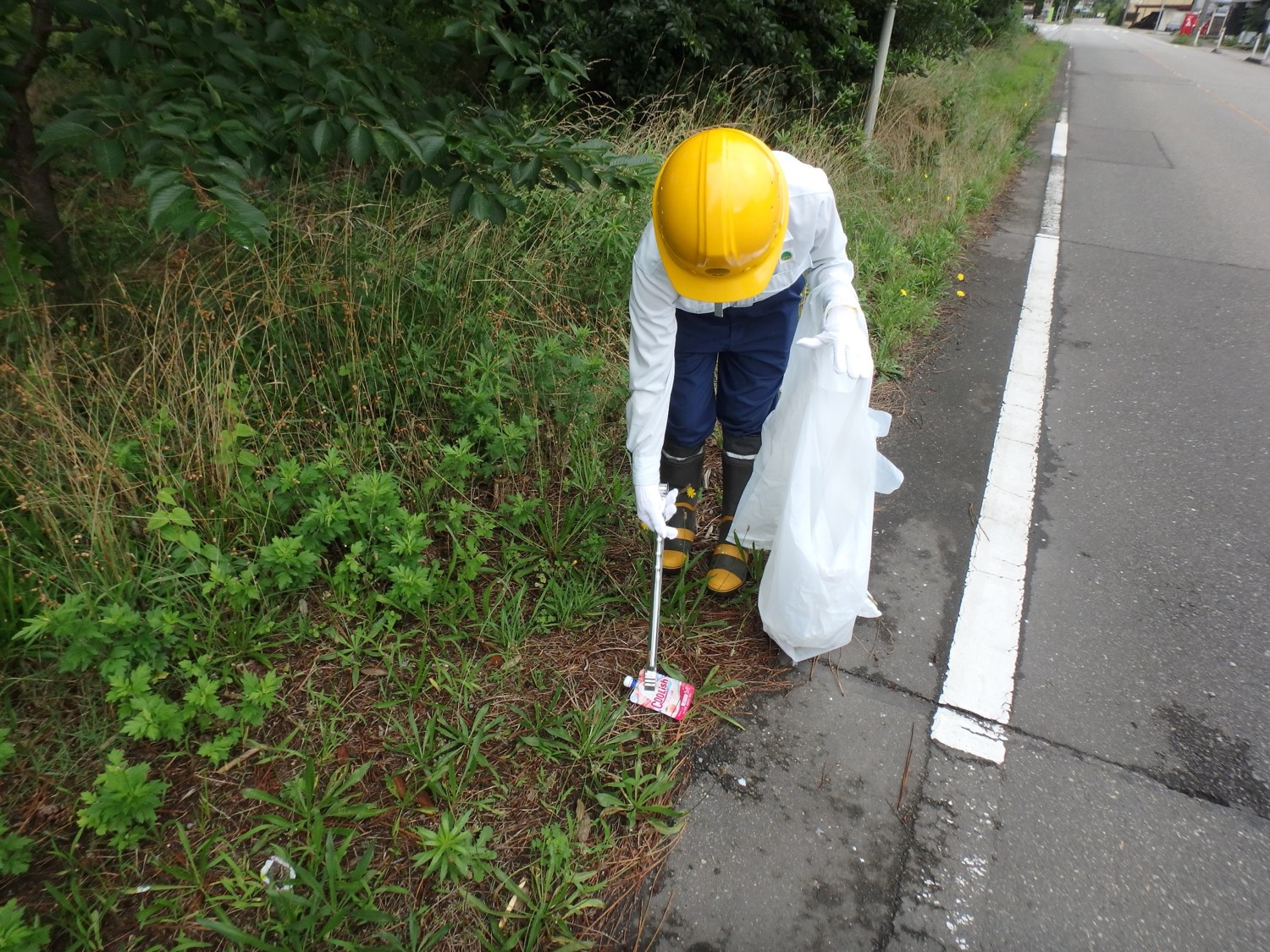 小さなゴミも見逃さないぞ