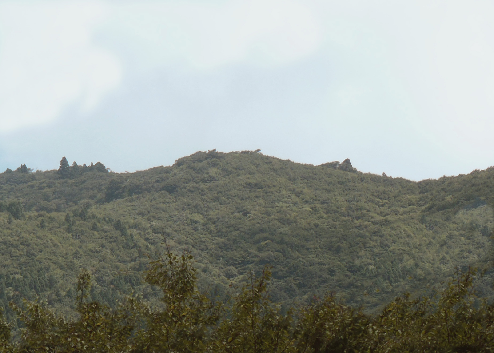 右谷山遠景