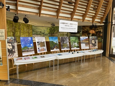 島根県展示全体の様子