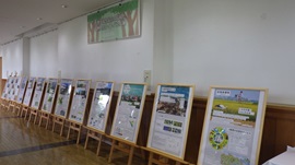 パネル展示の様子