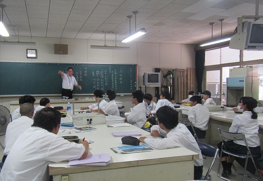 国有林や林野庁について熱く語る所長