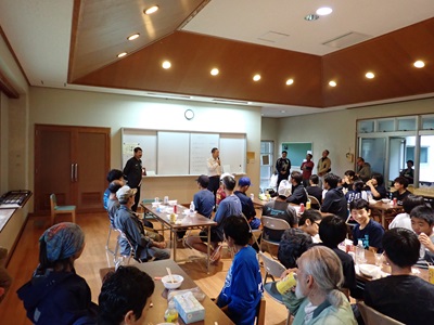 自然体験学習支援の様子