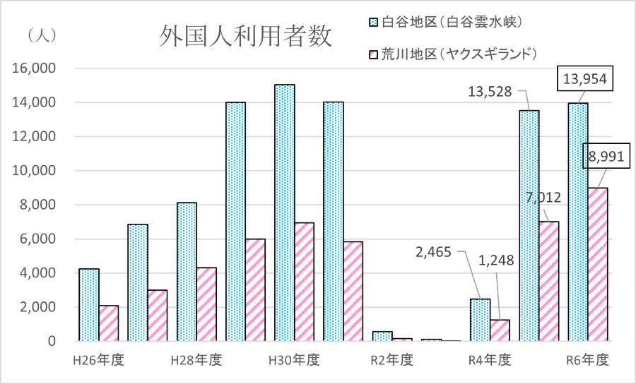 外国人利用者数
