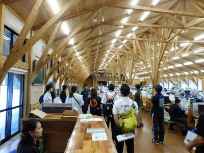 木造庁舎の説明（役場庁舎）