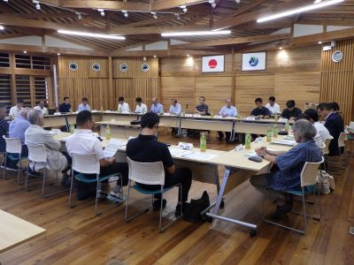 協議会の様子(屋久島町役場)