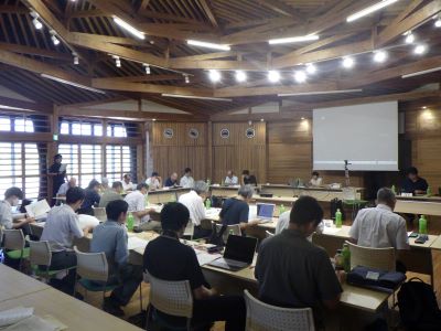 屋久島世界自然遺産地域科学委員会・ヤクシカWGの様子