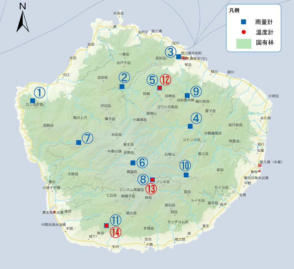 気象モニタリング_地図