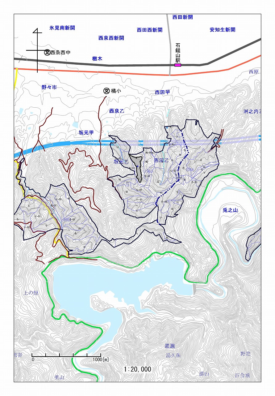 赤ケ谷山1063ち(1/20000)